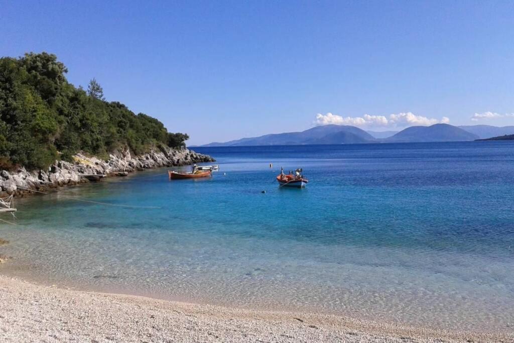 Manto Apartments Lefkada Evgiros المظهر الخارجي الصورة